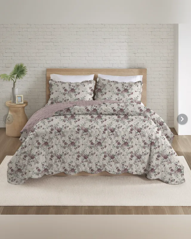 Cobre Leito Corttex King Estampado