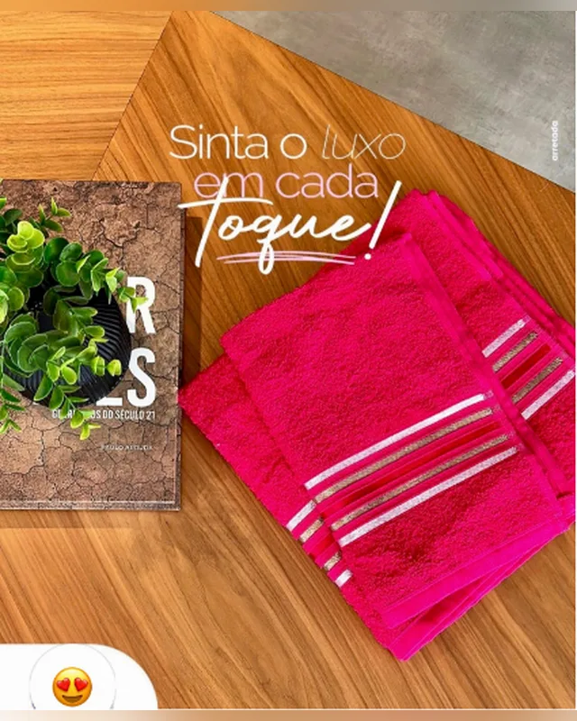 Kit Toalha Jardim na Caixinha