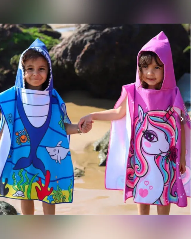 Toalha Poncho Infantil